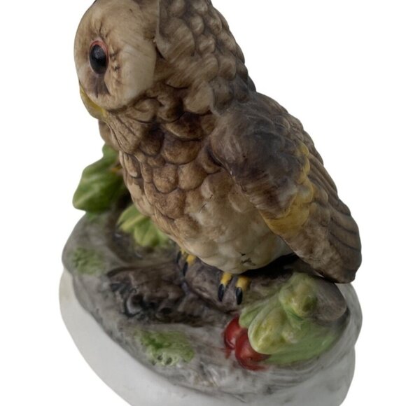 Homeco Owl w/Owlets Vintage Porcelain Figurine - Picture 3 of 10